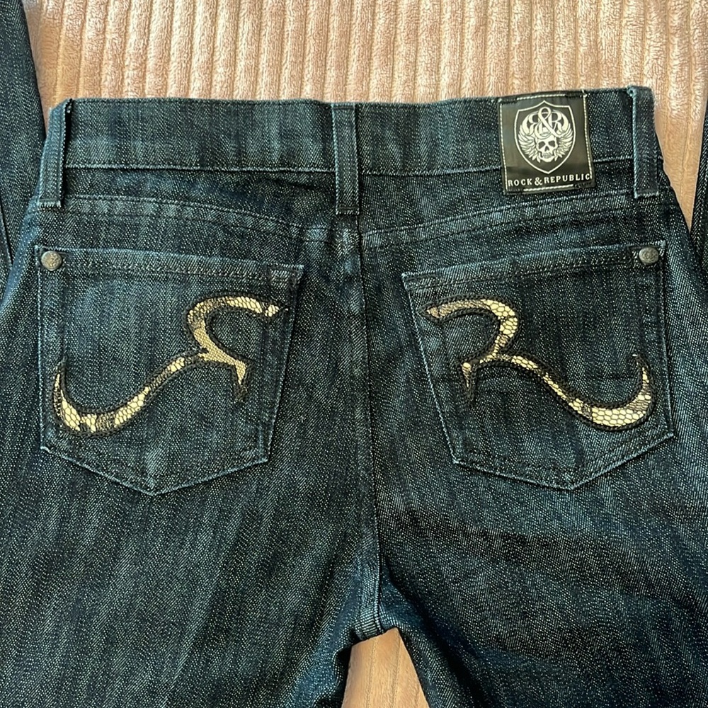 Rock and Republic Low rise bootcut jeans